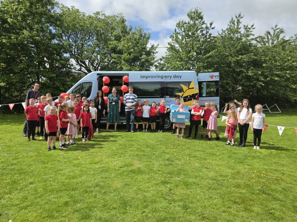 Variety Sunshine Coaches: Cockfield Primary School
